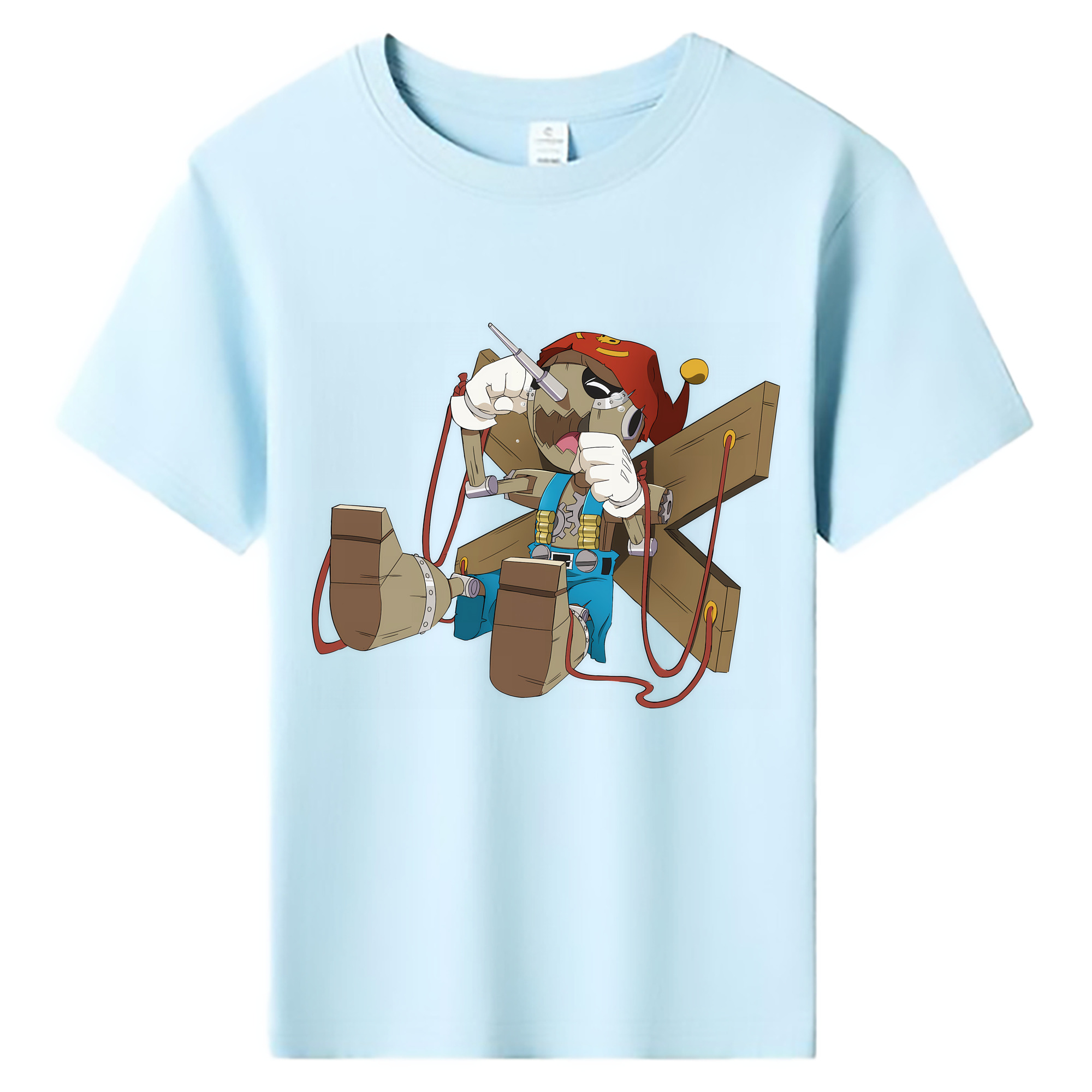 （画像用） Digimon デジタルモンスター/デジモン 綿100％キッズTシャツ（フロントプリント）